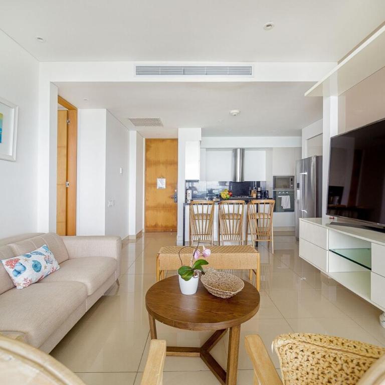 Luxury apt sea front AC Wifi pool at cartagena - Apartamento de 1 dormitorio - 48