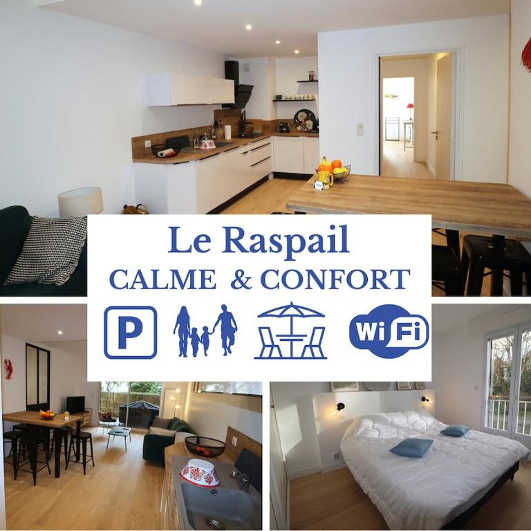 Le Raspail By Tranquil at Home, Parking - Plage - Two-Bedroom Apartment - 1
