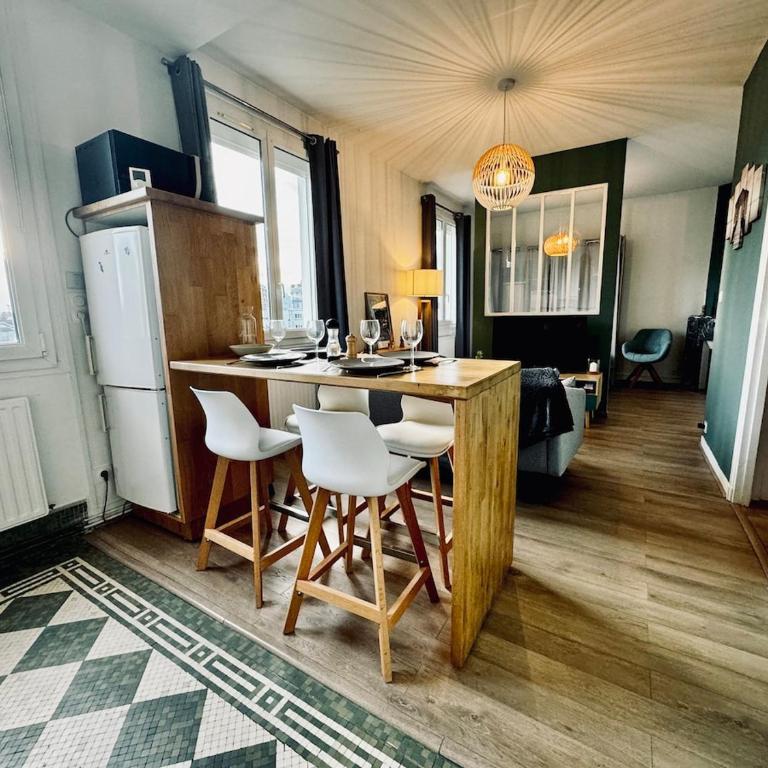 L ESCALE, grand studio près de la gare - Apartment mit 1 Schlafzimmer - 12