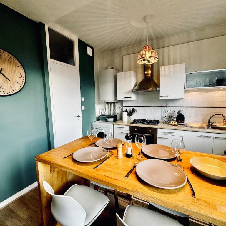 L ESCALE, grand studio près de la gare - Apartment mit 1 Schlafzimmer - 15