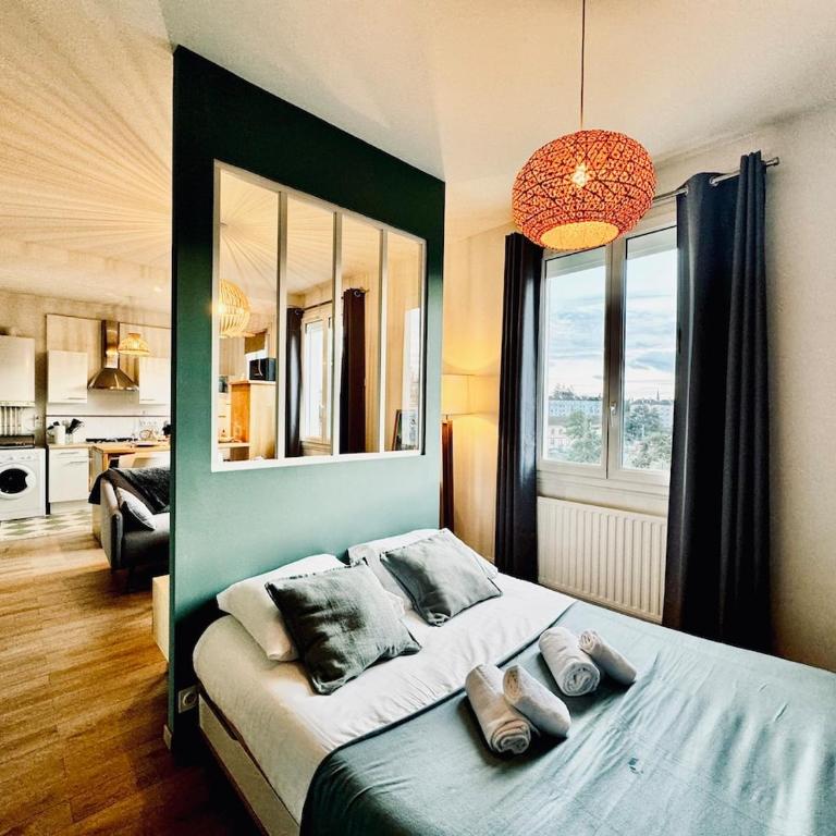 L ESCALE, grand studio près de la gare - Apartment mit 1 Schlafzimmer - 16