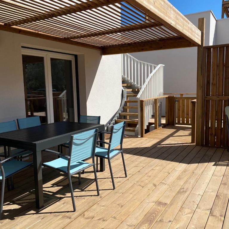 AGENCE JF IMMO- Villa T4 jardin climatisation solarium ménage draps V0767 - Villa 3 Chambres - 9