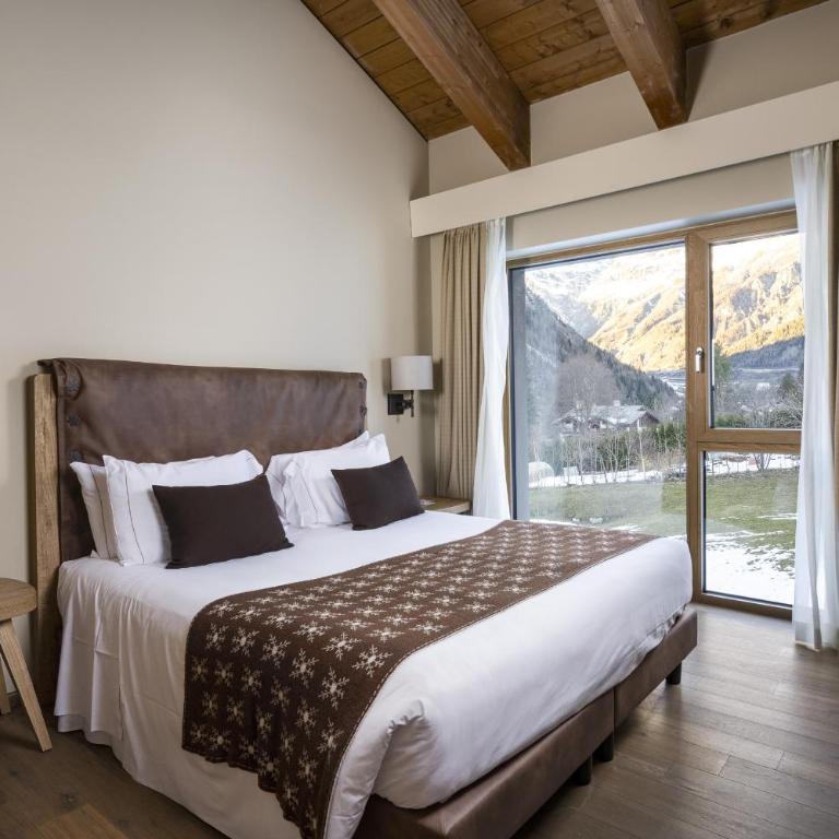 Grand Hotel Courmayeur Mont Blanc, by R Collection Hotels - Camera Comfort Matrimoniale/Doppia con Letti Singoli con Vista Montagna - 4