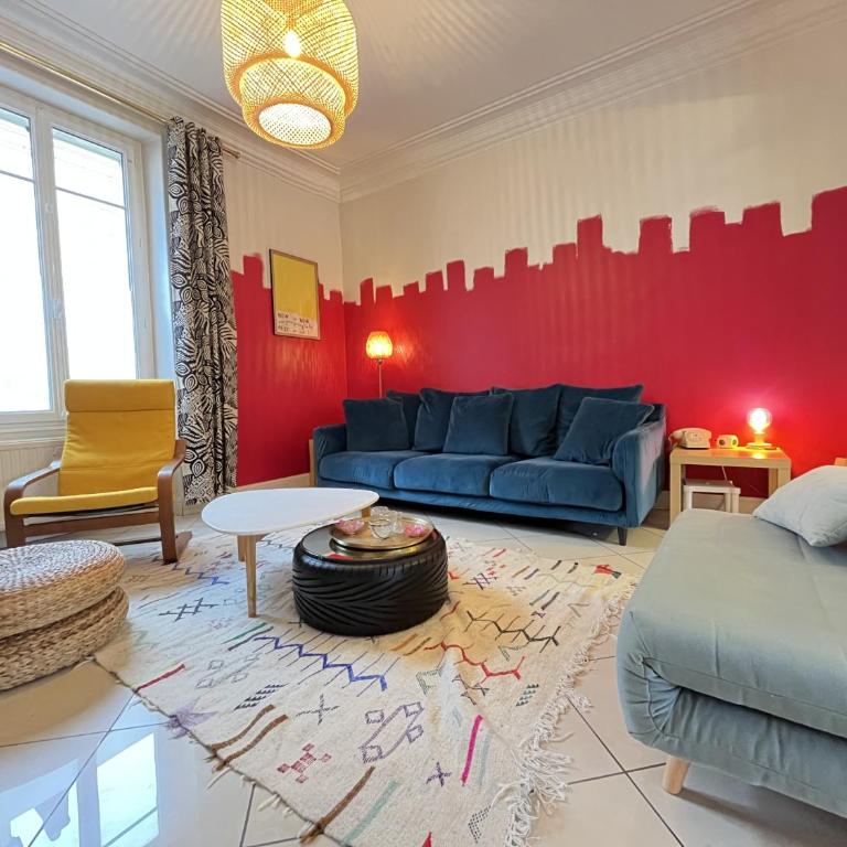 Le Nuancier - Garage - Jardin 10 pers - Five-Bedroom House - 15