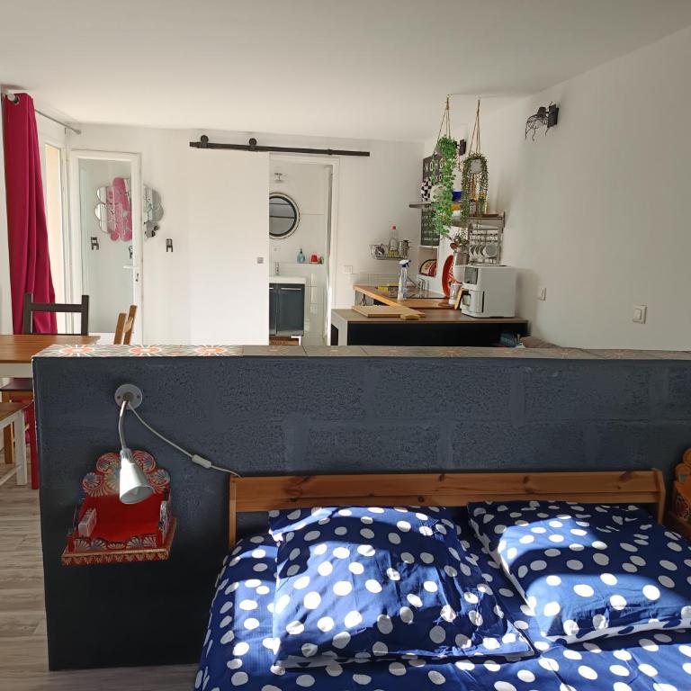 Studio indépendant terrasse entre mer et collines - Appartement 1 Chambre - 7