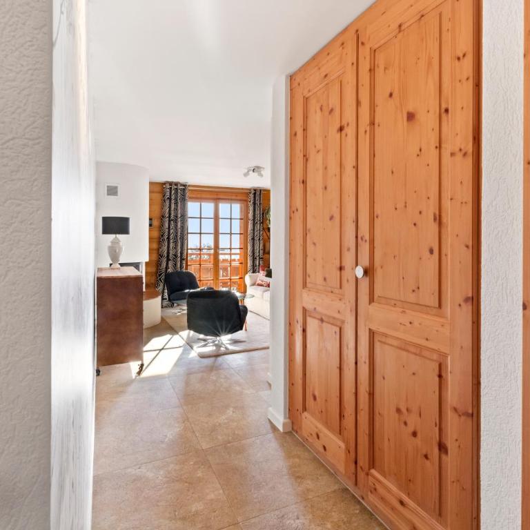 Appartement chalet avec balcon et vue sur les Alpes - Apartment mit 2 Schlafzimmern - 34