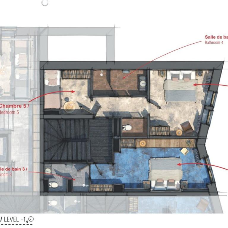 Splendide appartement 6 pièces, spa et cheminée pour 11 pers à Avoriaz - Chalet 3 Chambres - 6