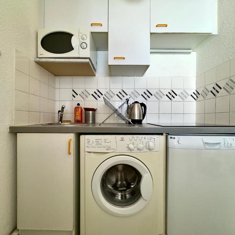 Vogue SCLS - Wifi, Clim, Parking, Piscine, Vue Mer - Appartement 1 Chambre - 7
