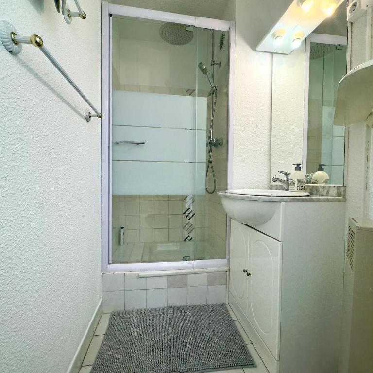 Vogue SCLS - Wifi, Clim, Parking, Piscine, Vue Mer - Appartement 1 Chambre - 12