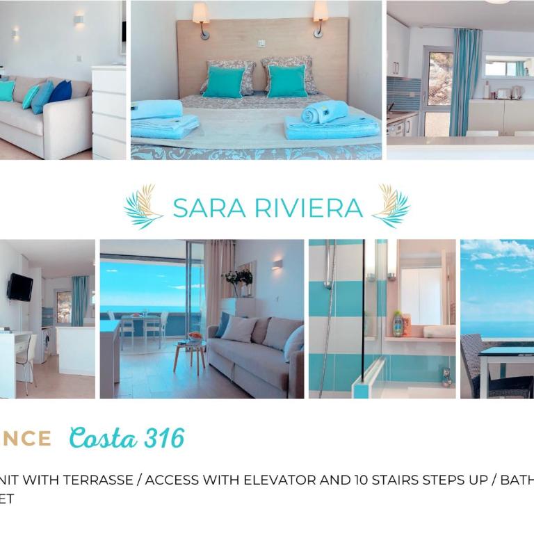 SARA RIVIERA Costa Plana - Apartment mit 1 Schlafzimmer und Meerblick - 5