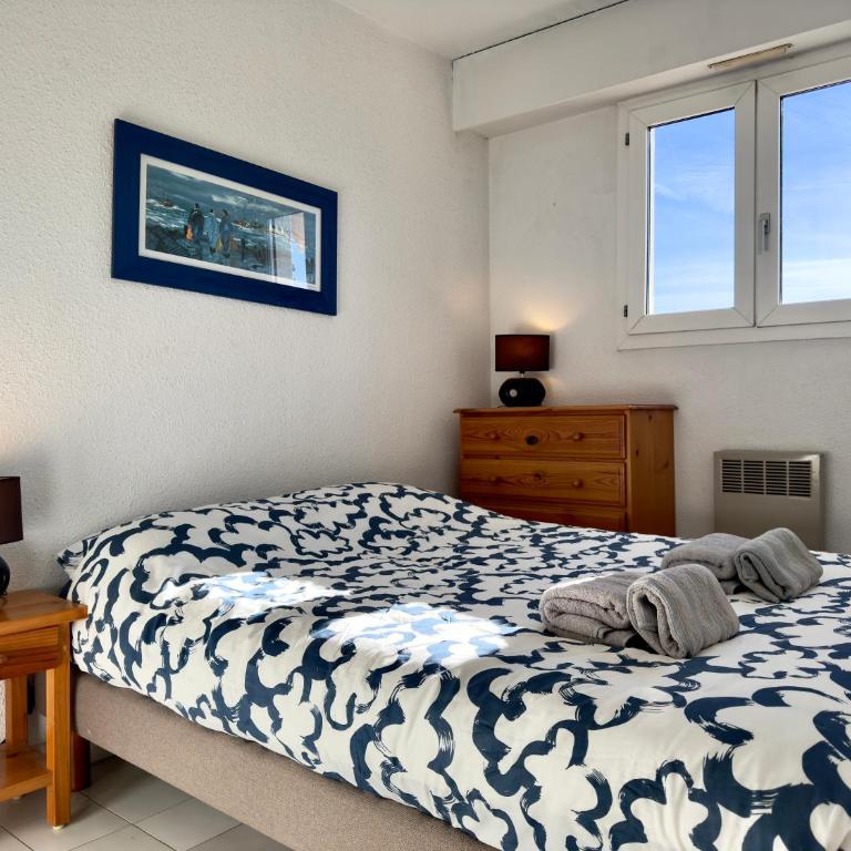 Vogue SCLS - Wifi, Clim, Parking, Piscine, Vue Mer - Appartement 1 Chambre - 11