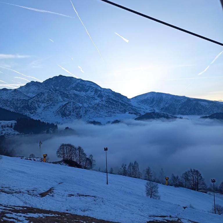 Bilocale I cervi a pochi passi dalle piste con vista Mondolè - Appartamento con Vista Montagna - 14