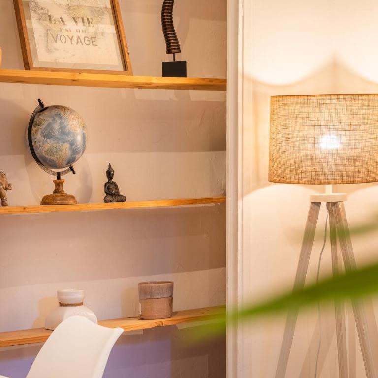 Vieil Antibes, 3 min plage de la Gravette - Apartment mit 1 Schlafzimmer - 4