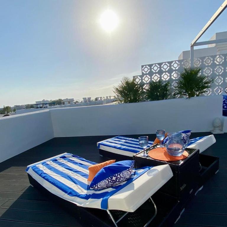 Modern Penthouse Big Solarium Sea Views Benavista Location Walk to Everything - Three-Bedroom Apartment - 1