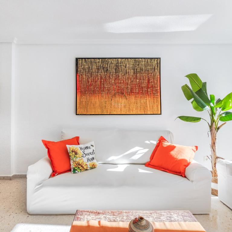 New Charming Apartment by the beach with swimming pool, parking & tennis court - Three-Bedroom Apartment - 1
