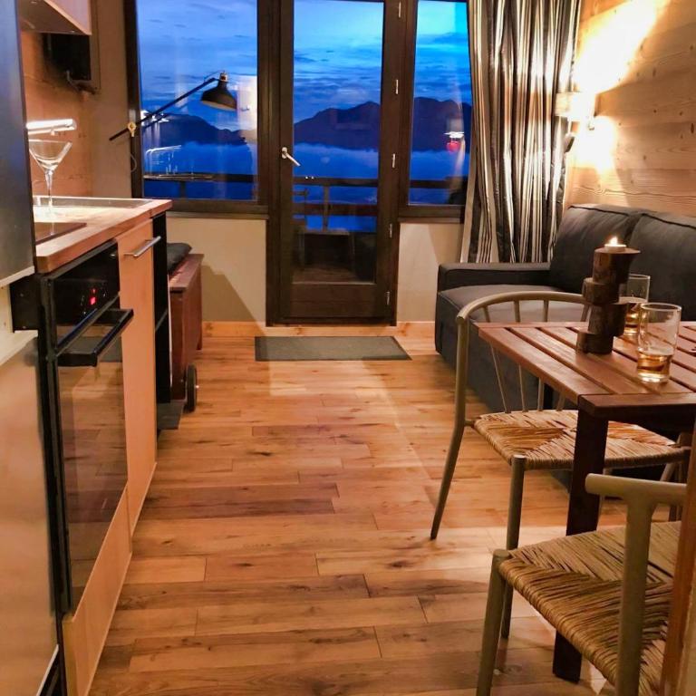 Studio avec coin montagne et belle vue panoramique - Appartement 1 Chambre - 1