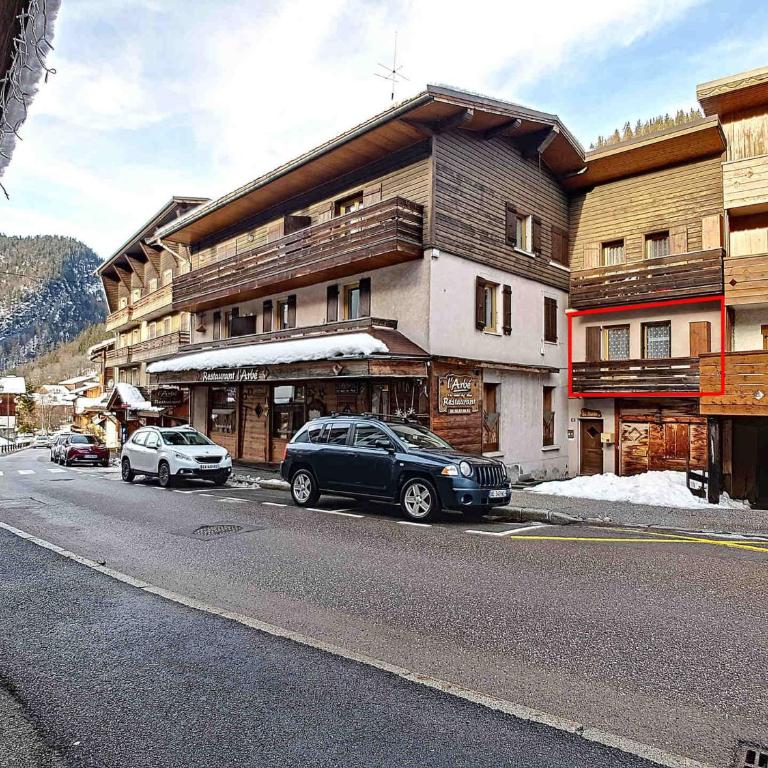 La Clusaz - 4 pers, 31 m², cosy appartement avec wifi - FR-1-818-11 - Apartamento - 11