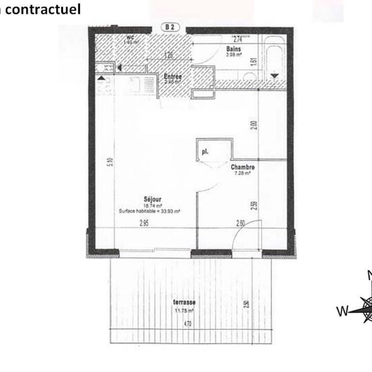 La Clusaz - 6 personnes, Appartement 33m² avec Terrasse - FR-1-818-18 - Apartment - 13