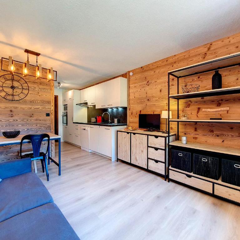 Studio rénové pour 5 pers, balcon, garage, WiFi - La Clusaz - FR-1-818-29 - Monolocale - 3