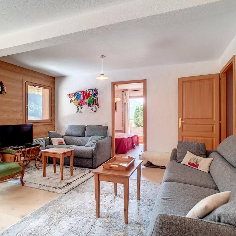 La Clusaz: Appartement 6 pers, Terrasse, Wifi - FR-1-818-58 - Apartamento - 2