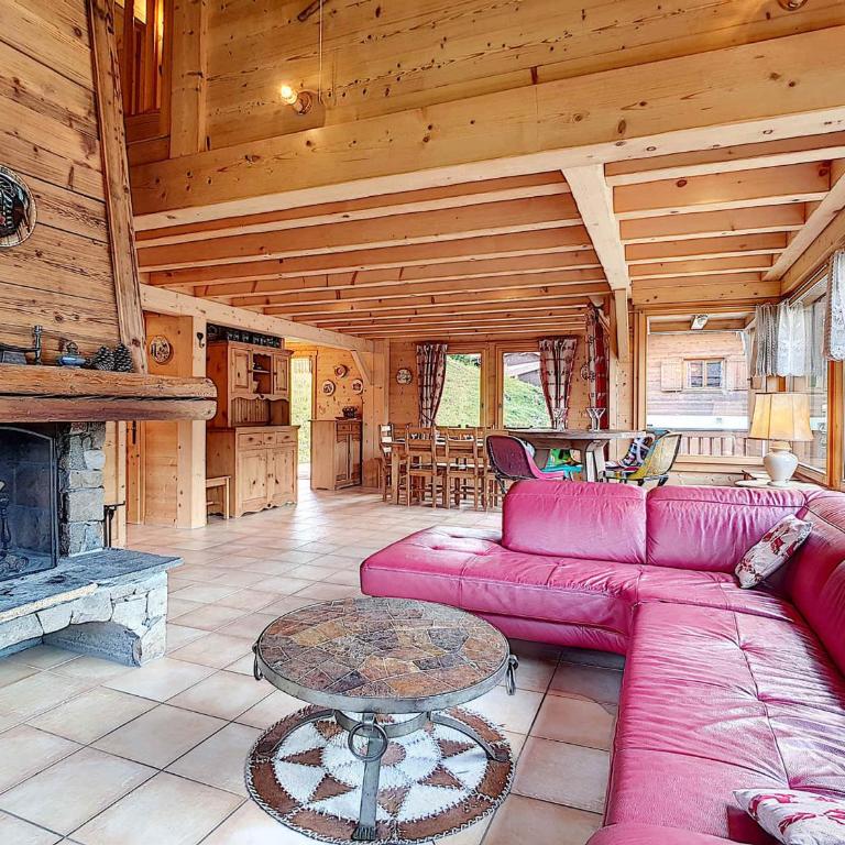 Chalet haut de gamme 8 pers à La Clusaz avec Wifi et parking - FR-1-818-74 - Chalet - 1