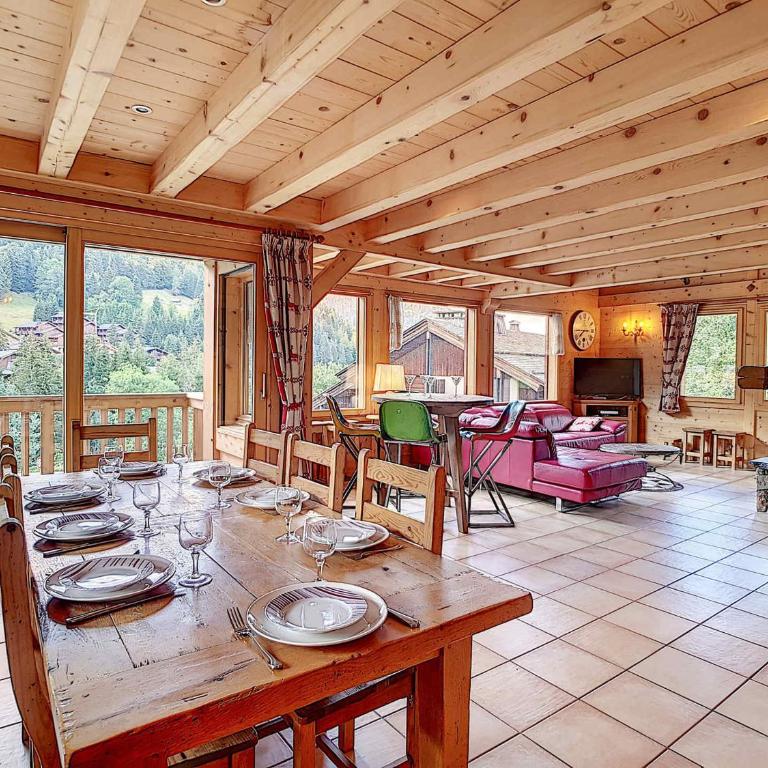 Chalet haut de gamme 8 pers à La Clusaz avec Wifi et parking - FR-1-818-74 - Chalet - 4