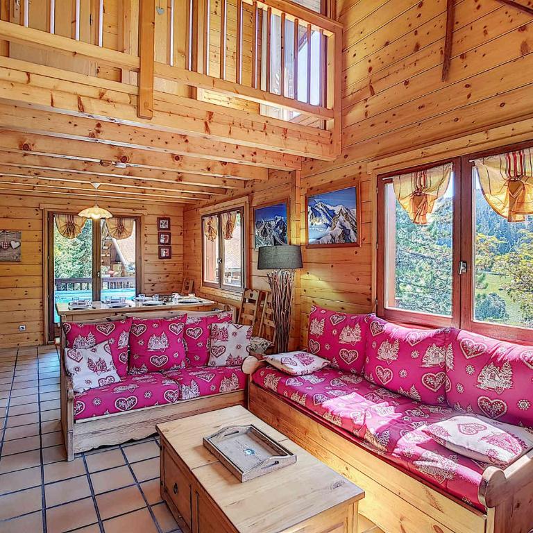 Chalet 4* à La Clusaz, 10 pers, garage et balcon - Chalet 3 Chambres - 1