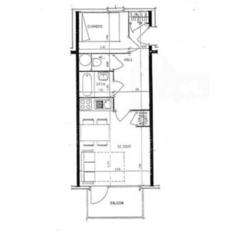 La Clusaz - Appartement pour 4 avec balcon et wifi - FR-1-818-67 - Appartamento - 10