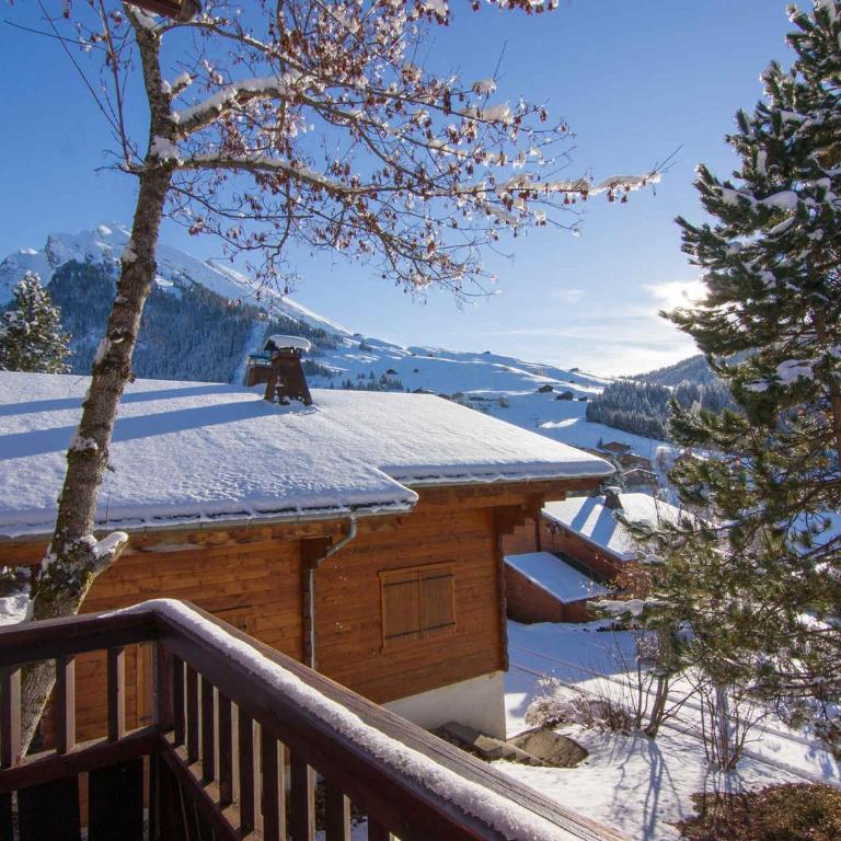 Chalet 4* à La Clusaz, 10 pers, garage et balcon - Chalet 3 Chambres - 12