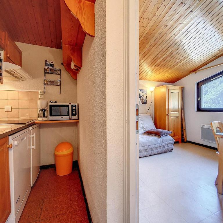 Appartement cosy à La Clusaz, 4 pers, animaux admis, WiFi - FR-1-818-81 - Estudio - 5