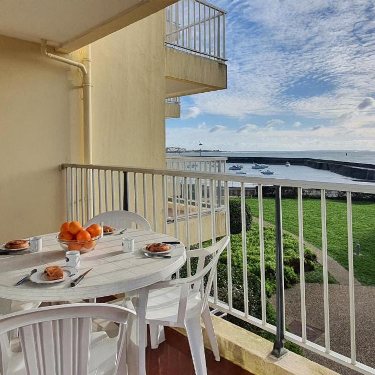 La Terrasse sur Houat - Apartment mit Aussicht und Balkon - 1