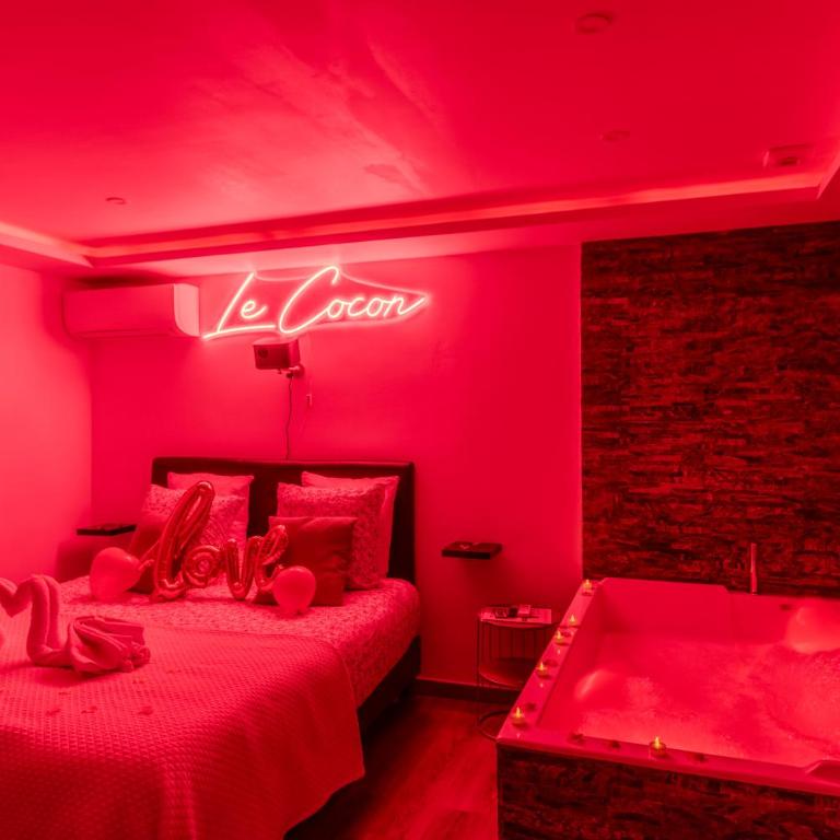 LE COCON- Jacuzzi & Sauna privés By SweetDreams - Apartment mit 1 Schlafzimmer - 16