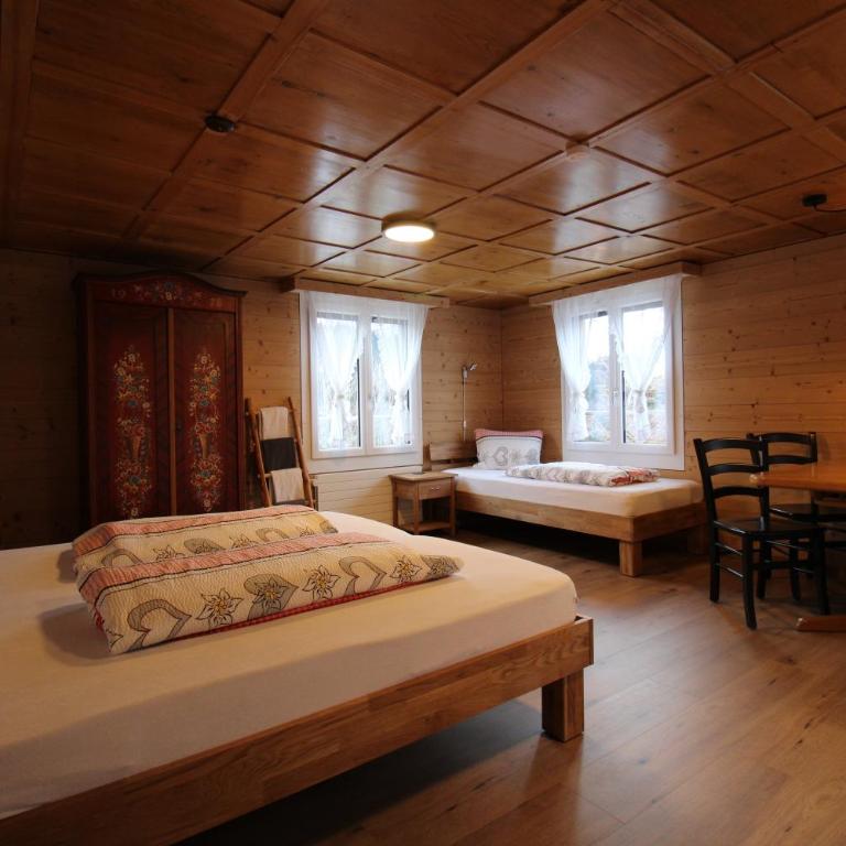 Gasthaus Schwand - Habitación Cuádruple con vistas a la montaña - 10