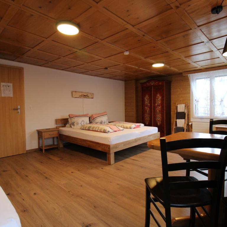Gasthaus Schwand - Habitación Cuádruple con vistas a la montaña - 12