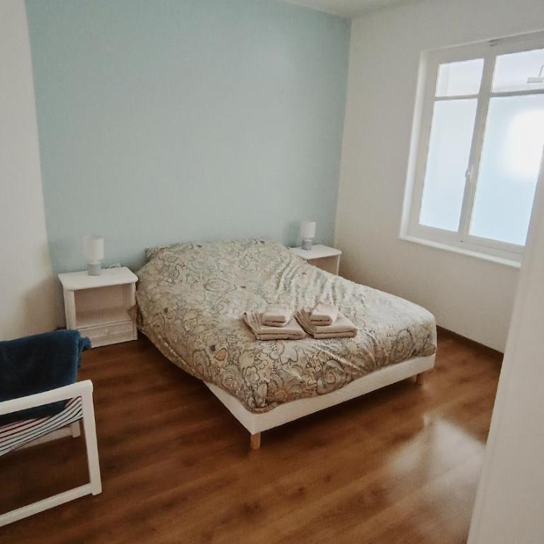 Agréable maison avec jardin à 100m de la plage - Maison 2 Chambres - 5
