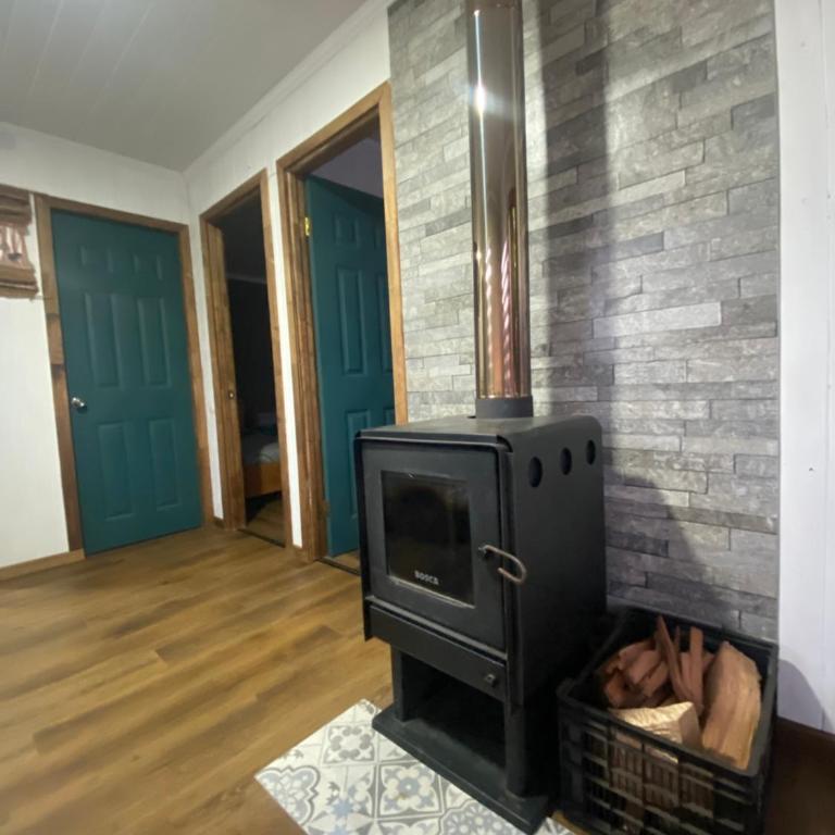 Cabaña Cunco Los Alamos a 300 metros del Centro - Two-Bedroom House - 9