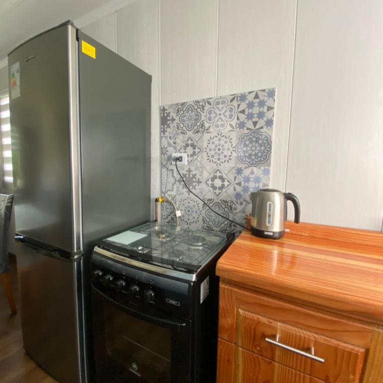 Cabaña Cunco Los Alamos a 300 metros del Centro - Two-Bedroom House - 12
