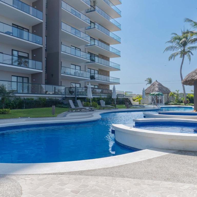 Apartment with pool 3 beds in Acapulco - Apartamento - 56