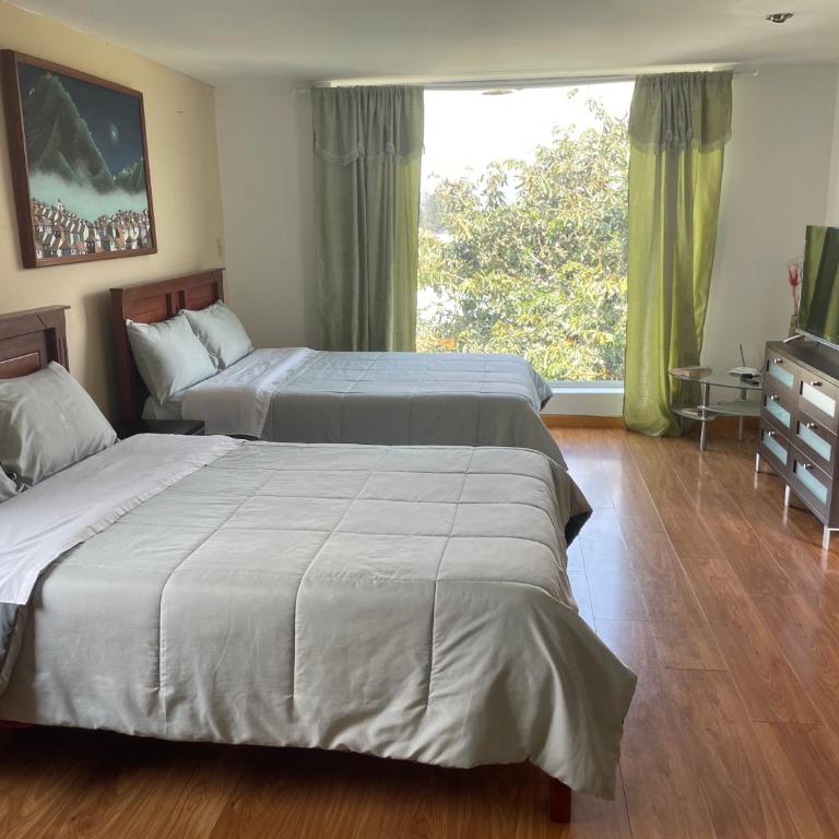 El palacio de Cristal - Deluxe Double Room with Two Double Beds - 2
