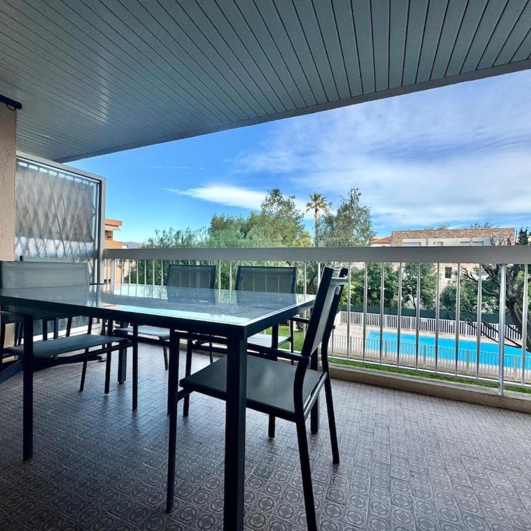 Le Lys - Apt 4 Prs - clim - piscine - parking - Appartement 1 Chambre - 11