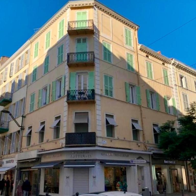 3P Cannes Centre 2min Palais des Festivals,Rue du Antibe location - Apartment mit 2 Schlafzimmern - 3