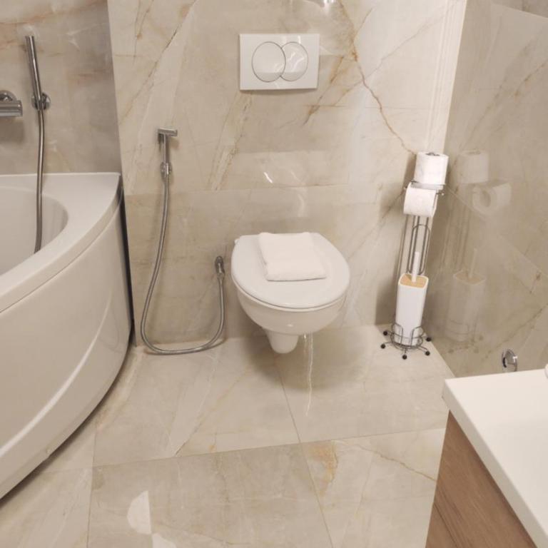 Apartmani Dobrinja - Free parking - Apartman sa 1 Spavaćom Sobom i Spa Kadom - 23