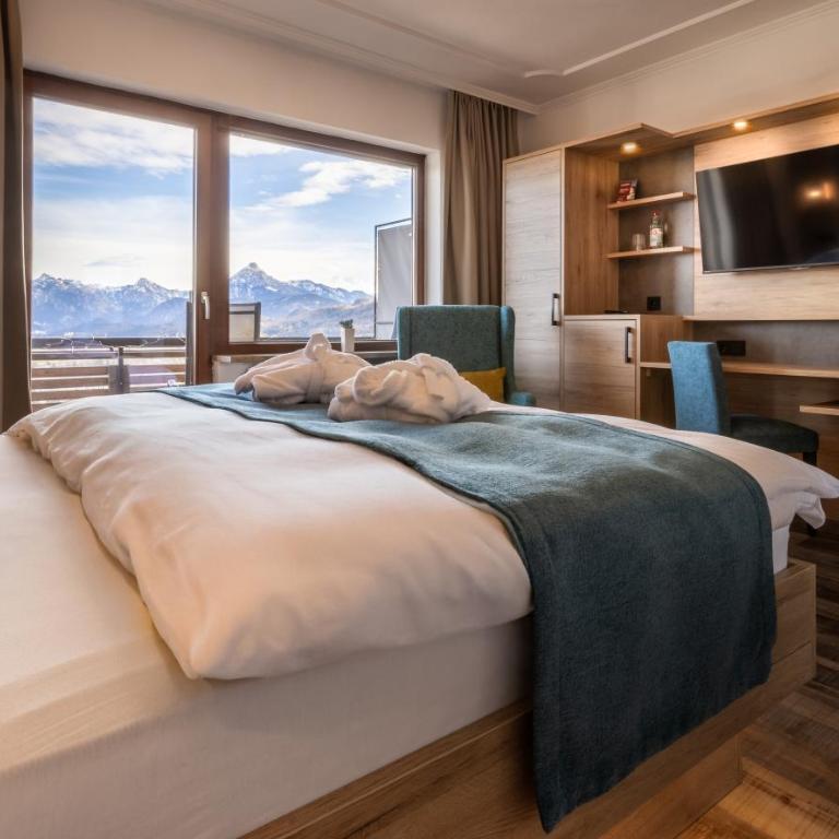 Hotel Bergruh - Doppelzimmer mit Bergblick - 4