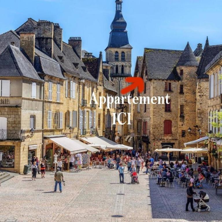Caporizon-Sarlat l'élégance-T2 Plein centre cité médiévale - Apartamento de 1 dormitorio - 5