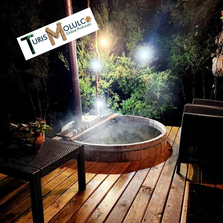 Cabaña Hot Tub Molulco Chiloe - One-Bedroom Apartment - 1