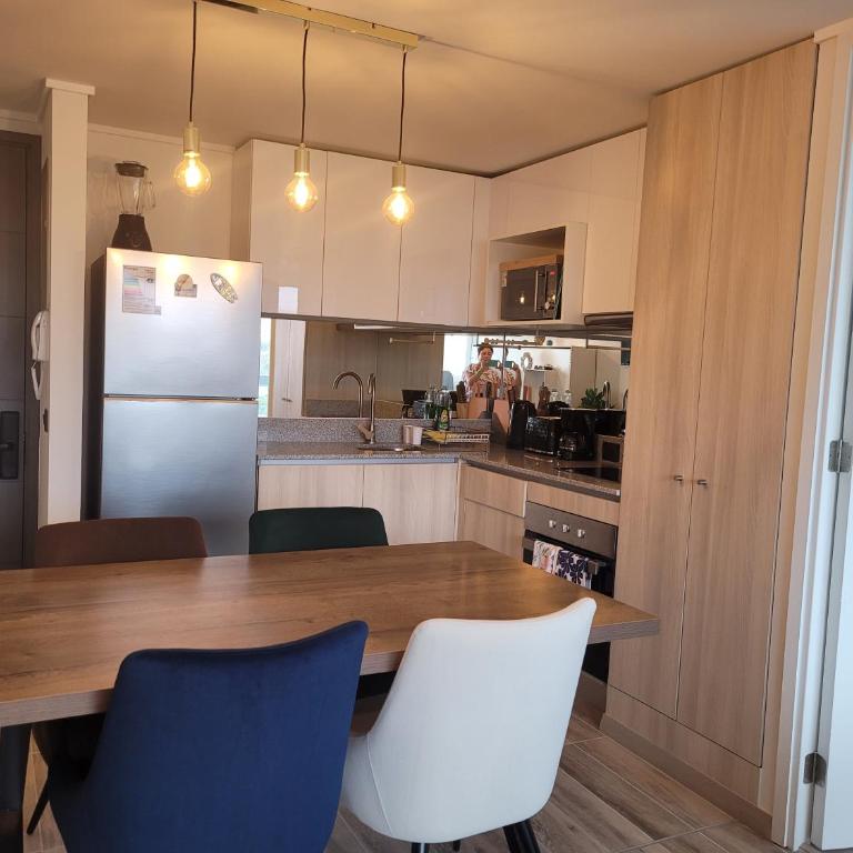 Departamento Laguna del Mar Full Equipado - One-Bedroom Apartment with Balcony - 12