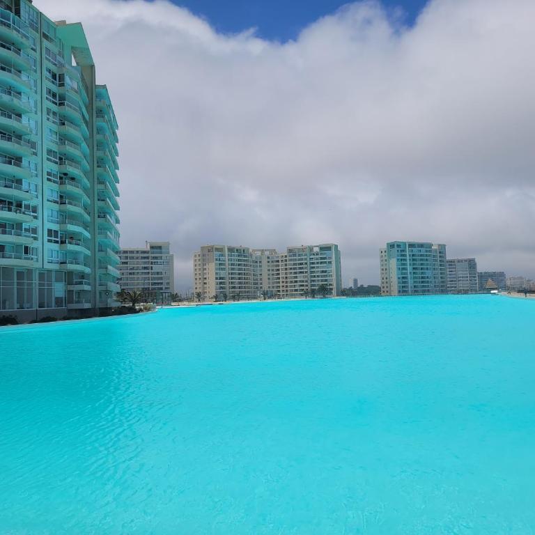 Departamento Laguna del Mar Full Equipado - One-Bedroom Apartment with Balcony - 4