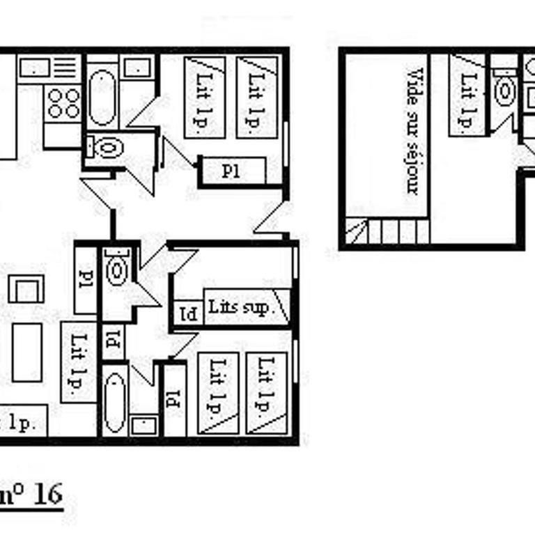 Appartement Mezzanine 5 Pièces, 11 Pers, Parking, Proche Pistes - Méribel - FR-1-180-648 - Appartement - 34