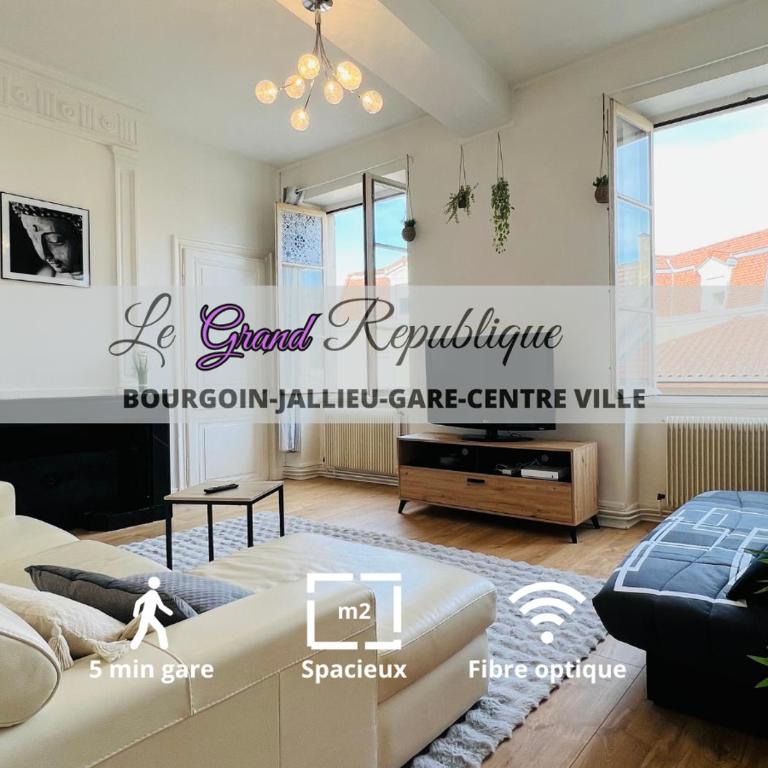 République 3, Gare, Centre-ville - Two-Bedroom Apartment - 1