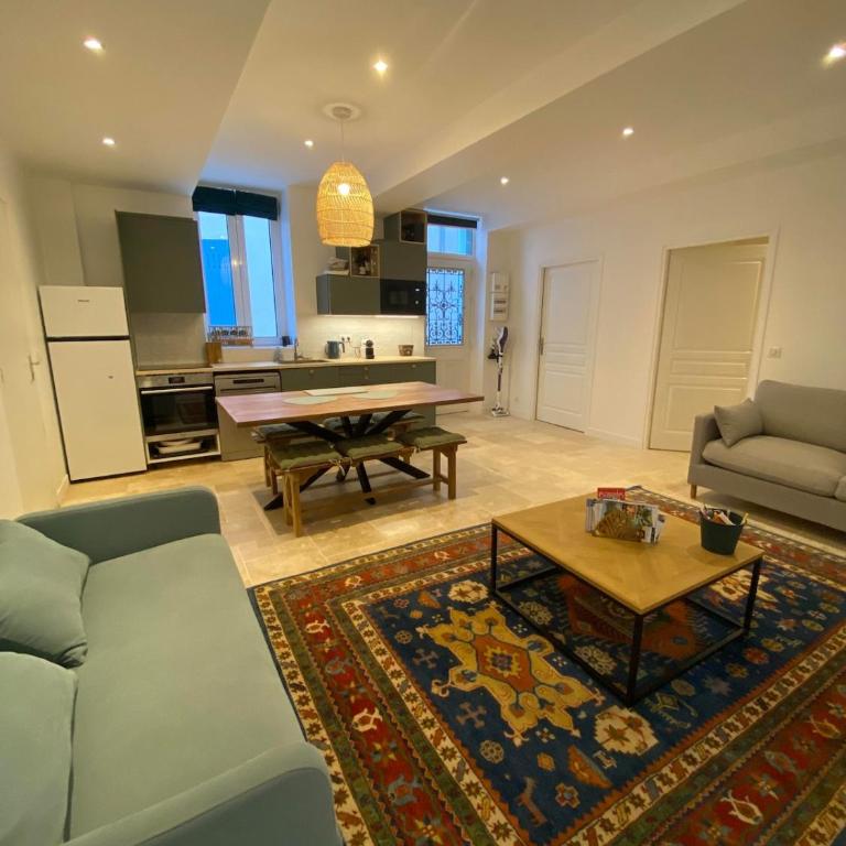 Appartement RDC avec cour privée - Narbonne Les Halles Centre Historique - One-Bedroom Apartment - 7